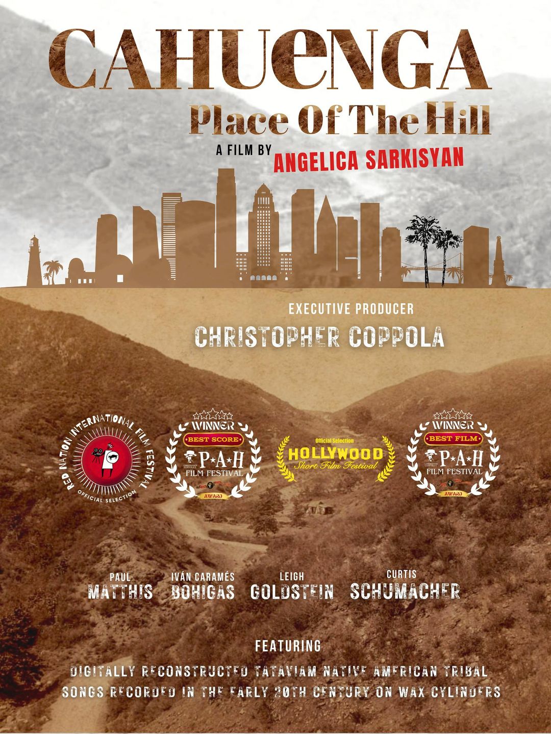 Poster for the film Cahuenga, Place of the Hill